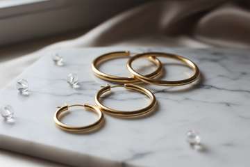 How to Style Gold Hoop Earrings