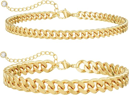 Elegant 14K Gold Plated Anklet