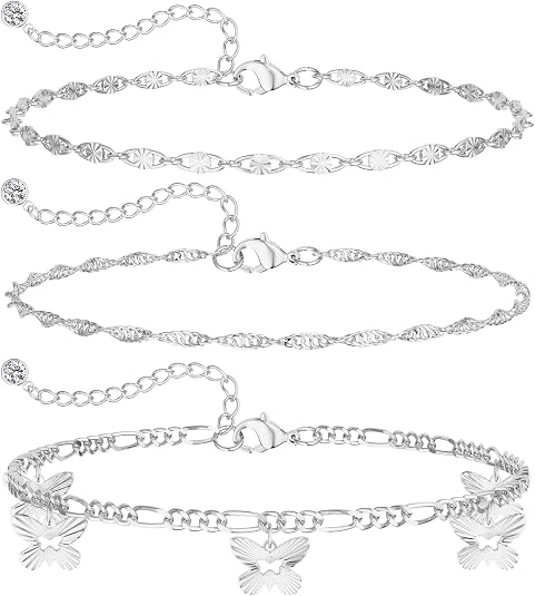 Elegant 14K Gold Plated Anklet