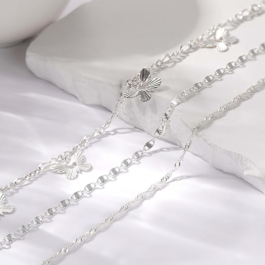 Elegant 14K Gold Plated Anklet