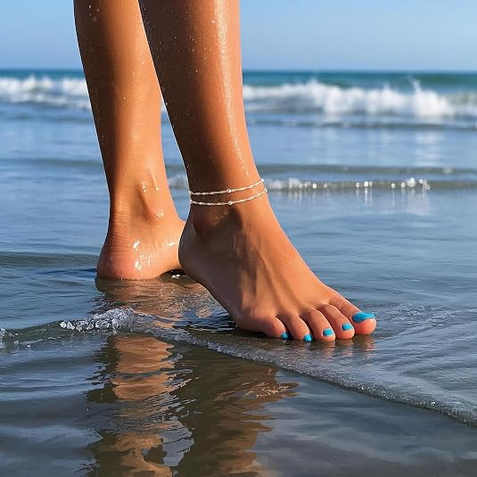 Elegant 14K Gold Plated Anklet
