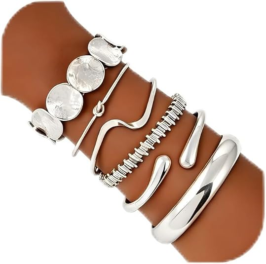 Gold Bangle Bracelet Set for Women