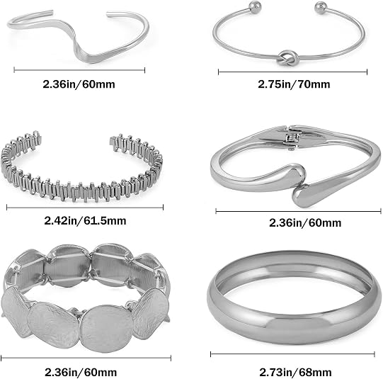 Gold Bangle Bracelet Set for Women